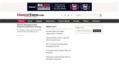 Desktop Screenshot of channeltimes.com